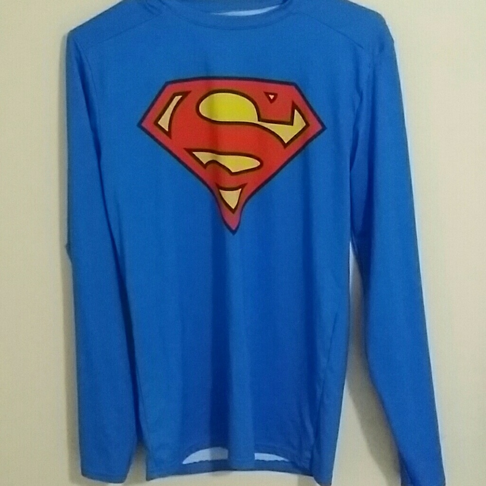 Men's under armor superman shirt